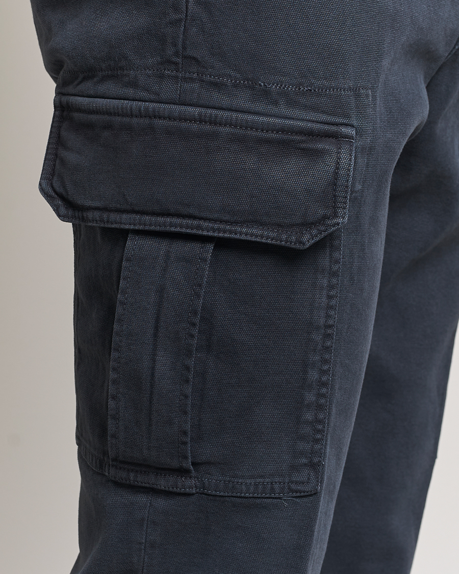 Herr | Byxor | Incotex | Slim Fit Cargo Pants Navy