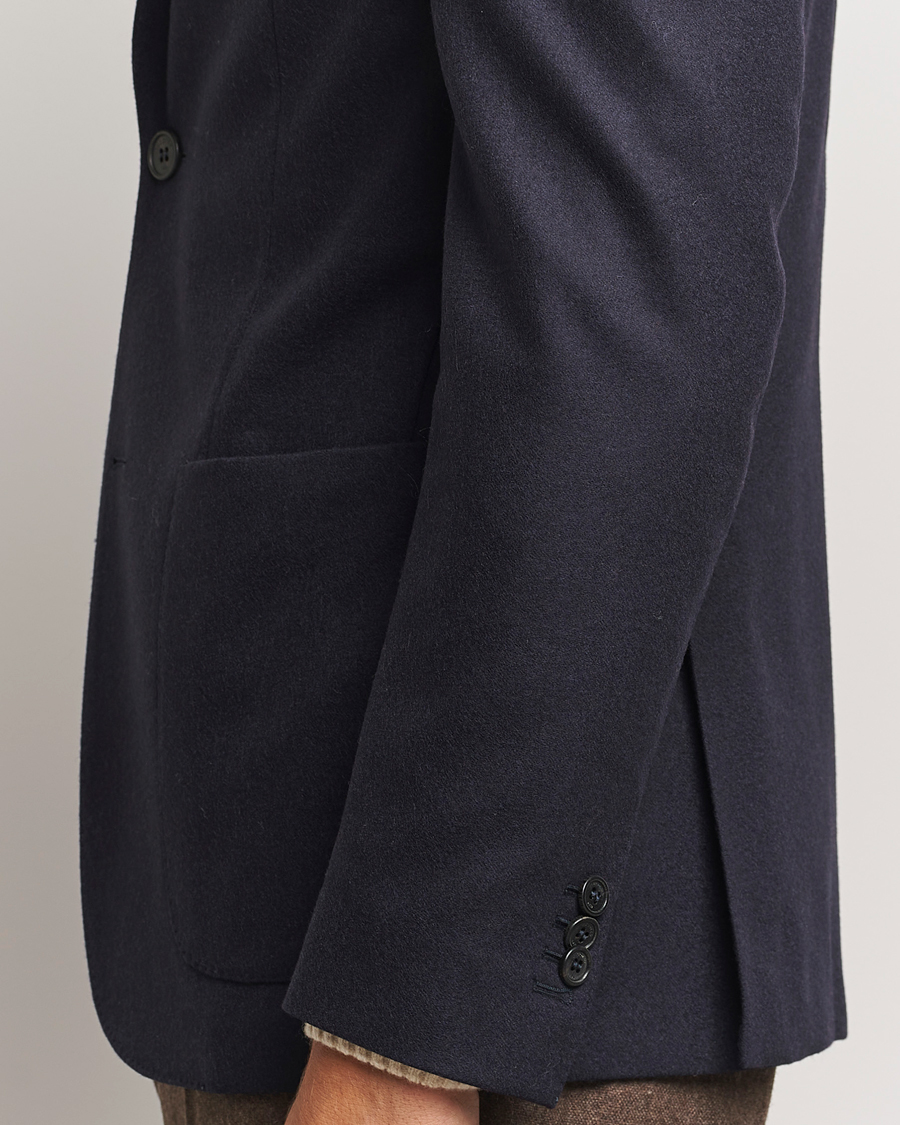 Herr | Kavajer | Incotex | Wool/Cashmere Blazer Navy