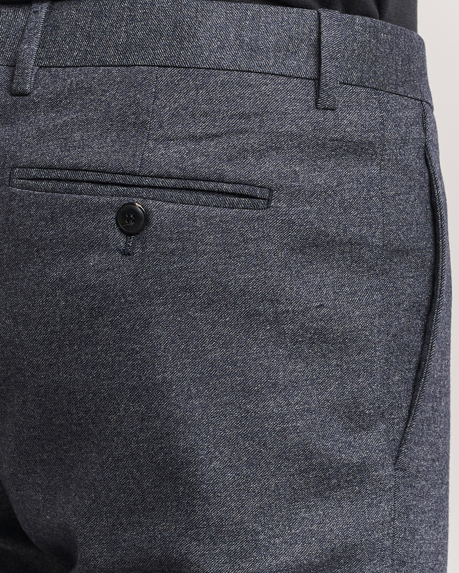 Herr | Kostymer | Giorgio Armani | Soho Wool/Cashmere Flannel Suit Navy Melange