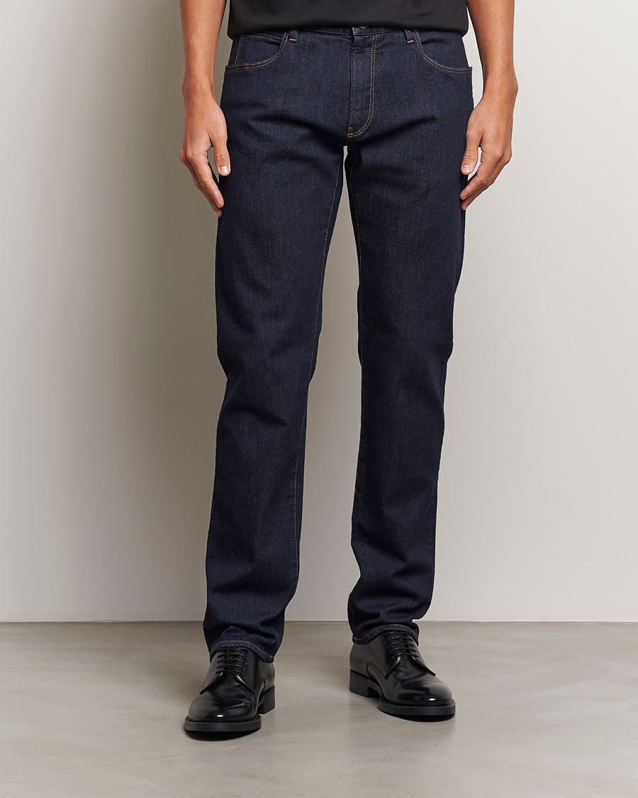 Herr | Jeans | Giorgio Armani | 5-Pocket Denim Pants Dark Indigo