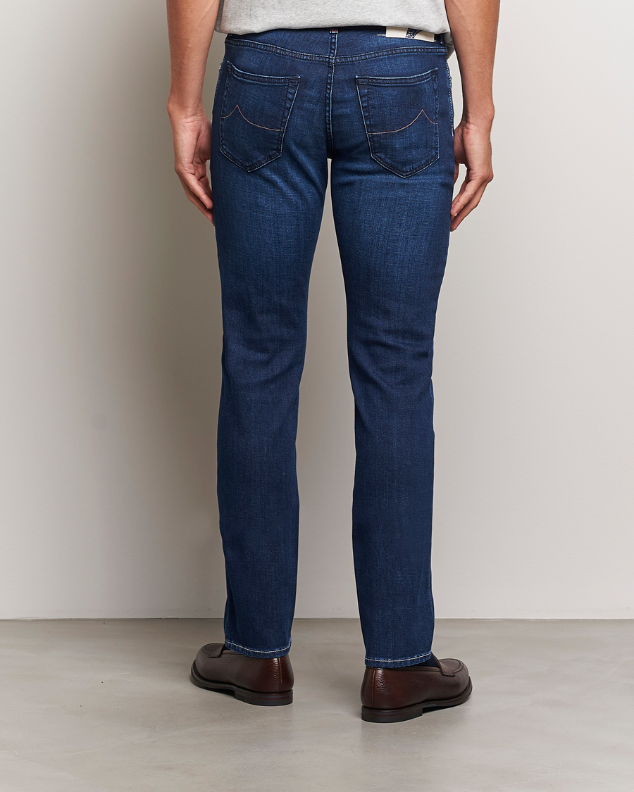 Herr | Jeans | Jacob Cohën | Bard Paris Slim Fit Stretch Jeans Blue
