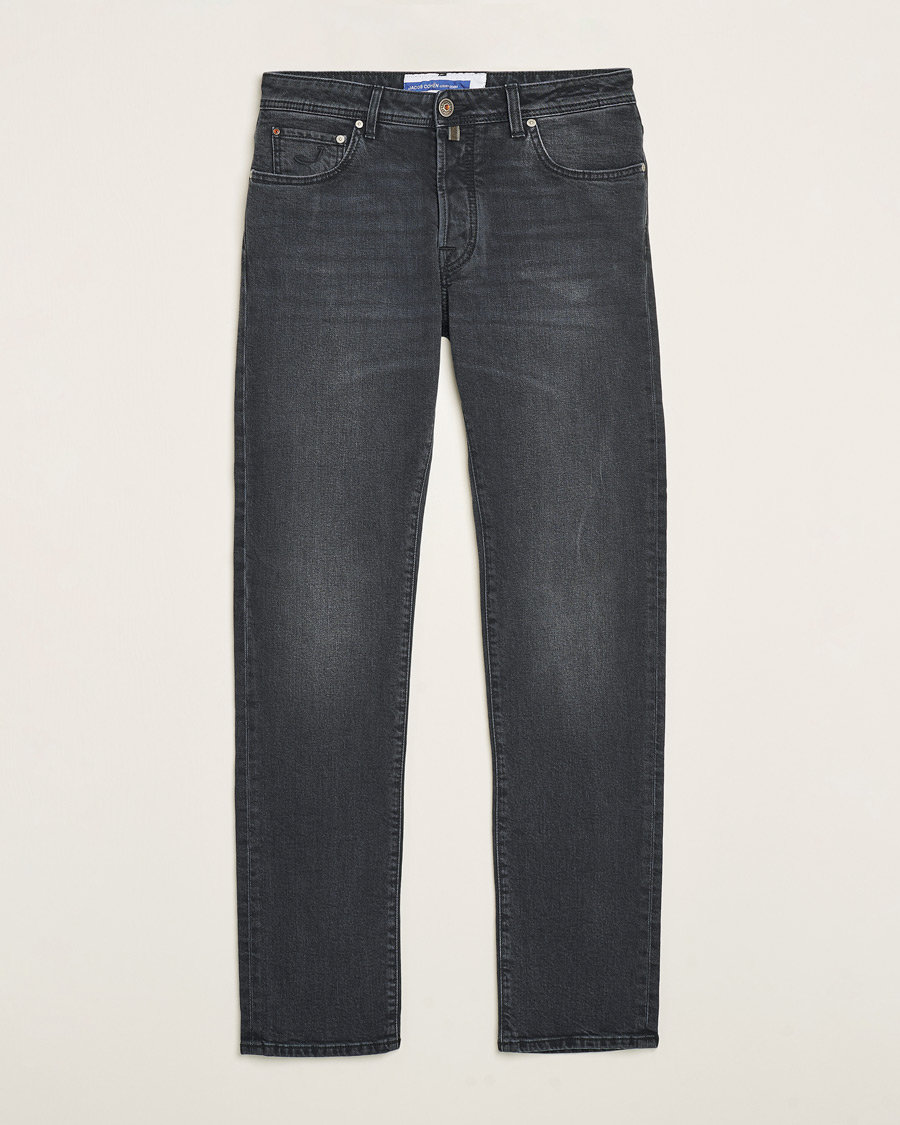 Herr | Jeans | Jacob Cohën | Bard Slim Fit Streatch Jeans Grey