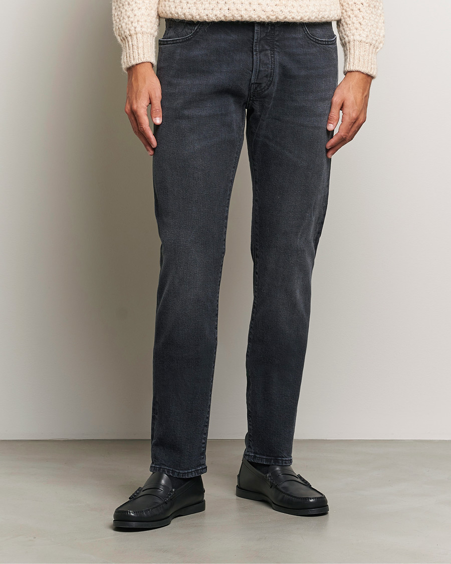 Herr | Jeans | Jacob Cohën | Bard Slim Fit Streatch Jeans Grey
