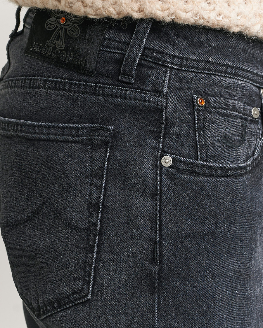 Herr | Jeans | Jacob Cohën | Bard Slim Fit Streatch Jeans Grey