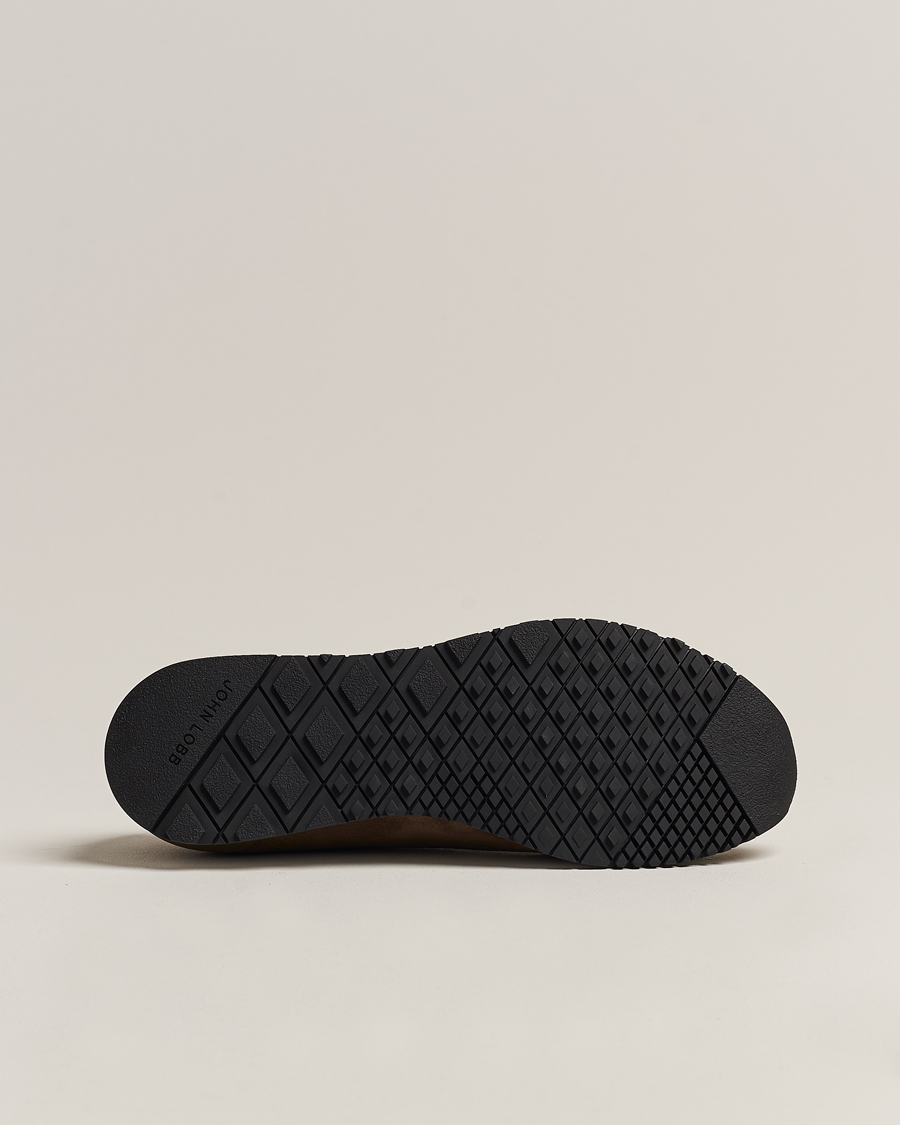 Herr | John Lobb Foundry Running Sneakers Olive Suede | John Lobb | Foundry Running Sneakers Olive Suede