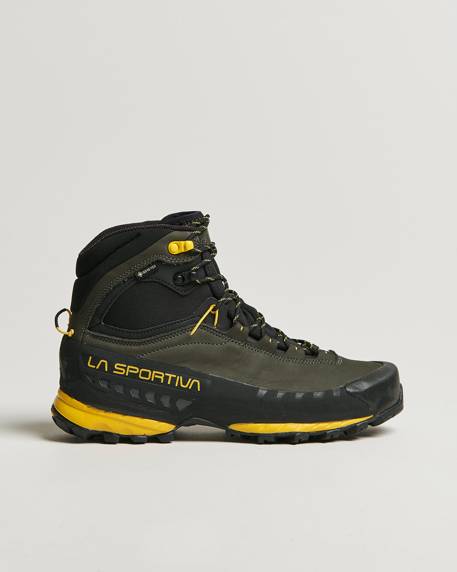 Herr | La Sportiva TX5 Mid GTX Hiking Boots Carbon/Yellow | La Sportiva | TX5 Mid GTX Hiking Boots Carbon/Yellow