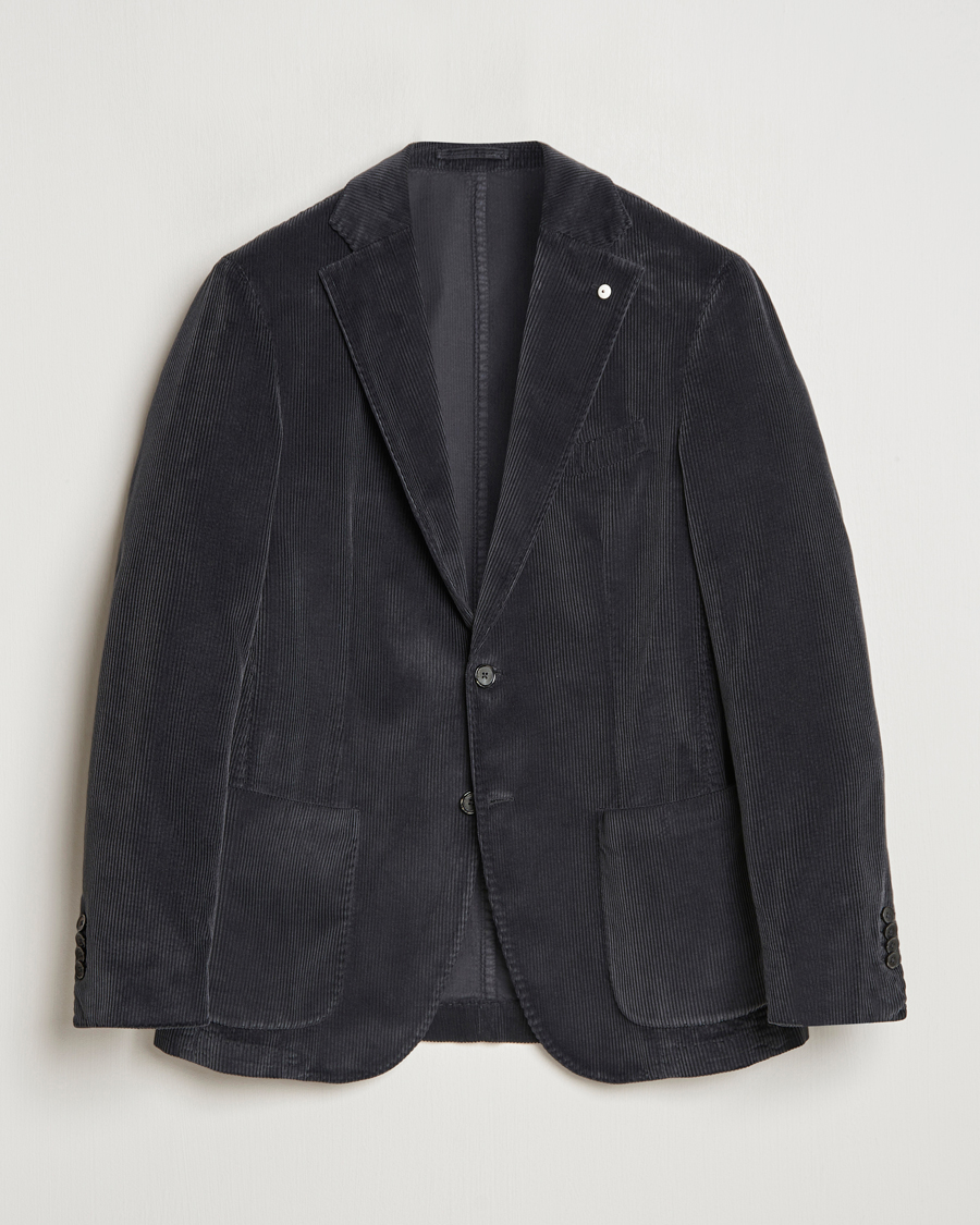Herr | Kavajer | L.B.M. 1911 | Jack Corduroy Blazer Grey