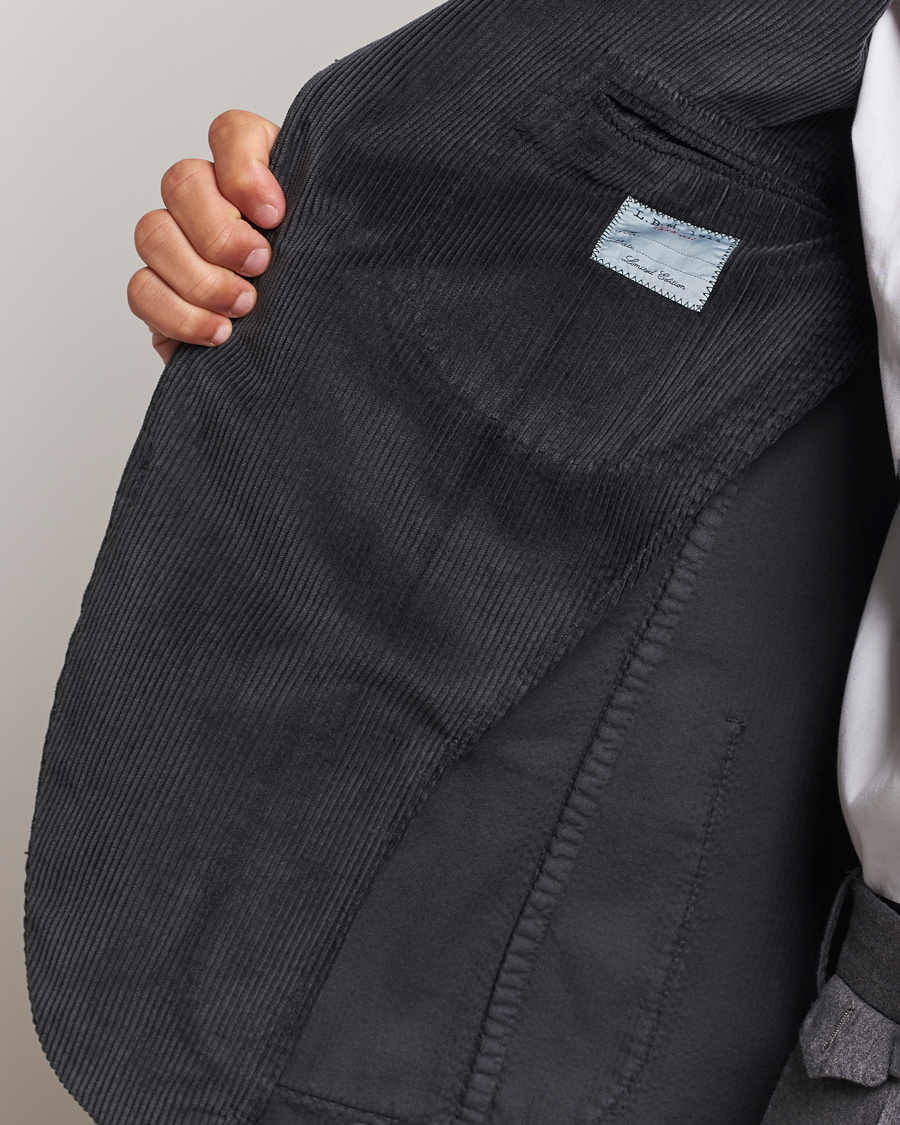 Herr | Kavajer | L.B.M. 1911 | Jack Corduroy Blazer Grey