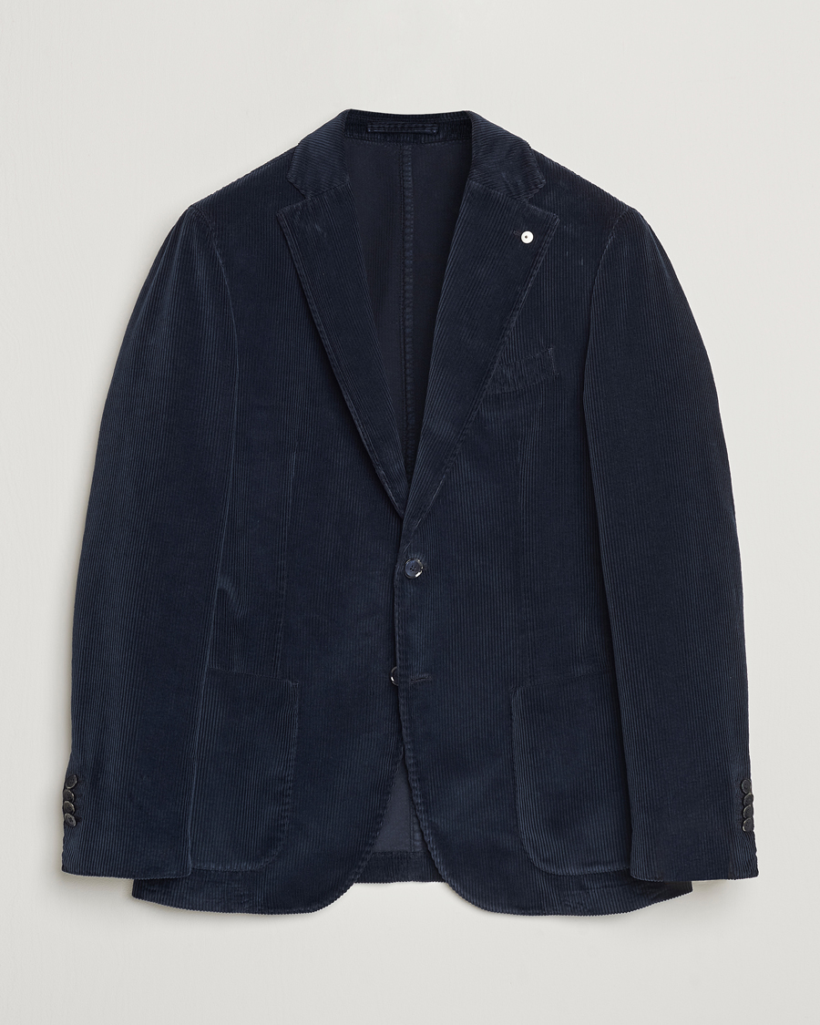 Herr | Kavajer | L.B.M. 1911 | Jack Corduroy Blazer Navy