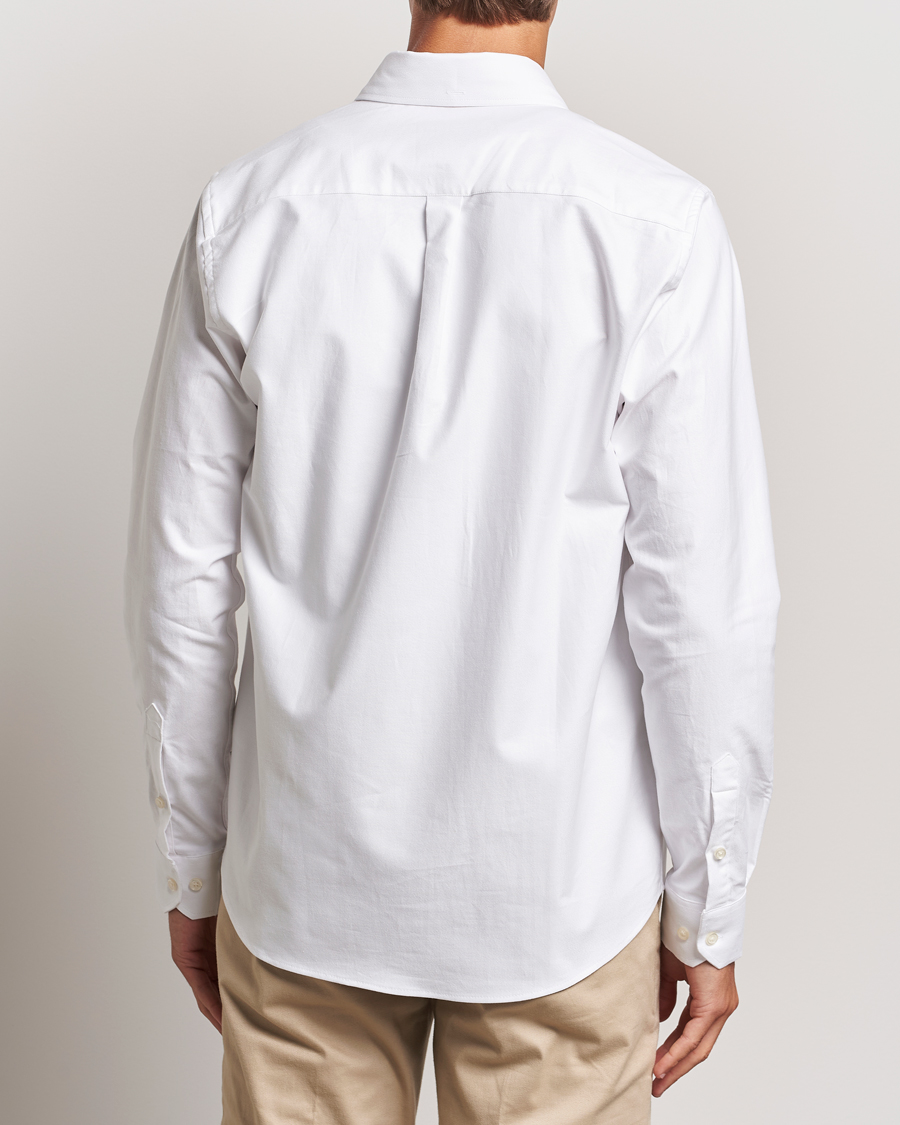 Herr | Skjortor | LES DEUX | Konrad Contrast Oxford Shirt White