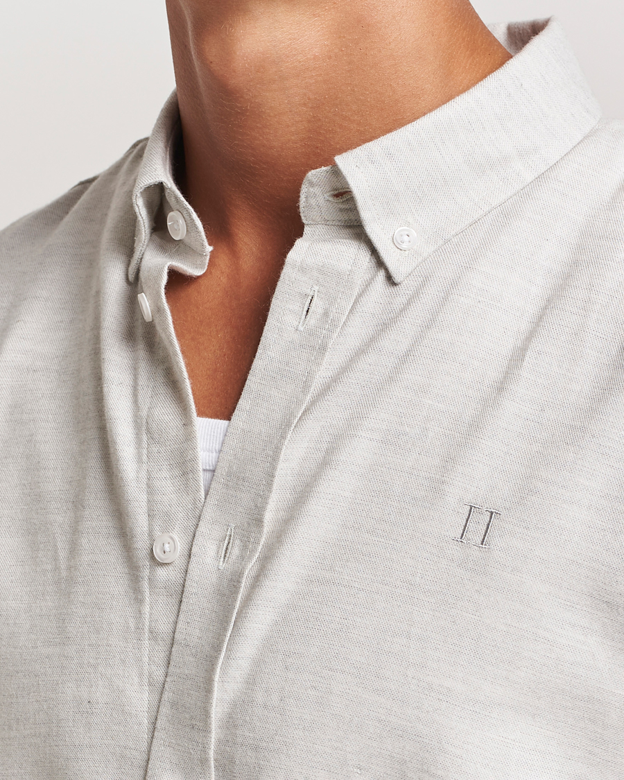 Herr | Skjortor | LES DEUX | Dessert Reg Shirt Snow Melange