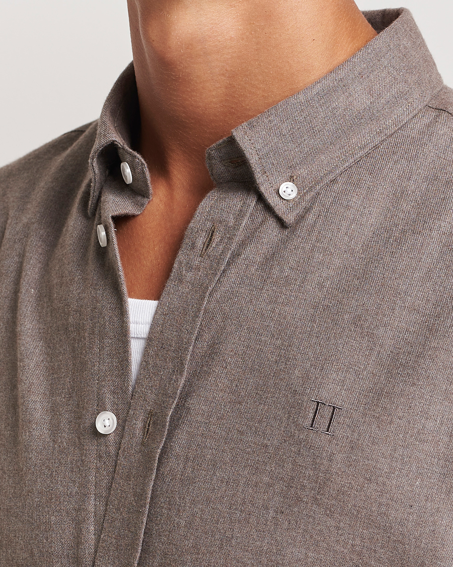 Herr | Skjortor | LES DEUX | Dessert Reg Shirt Mountain Grey Melange