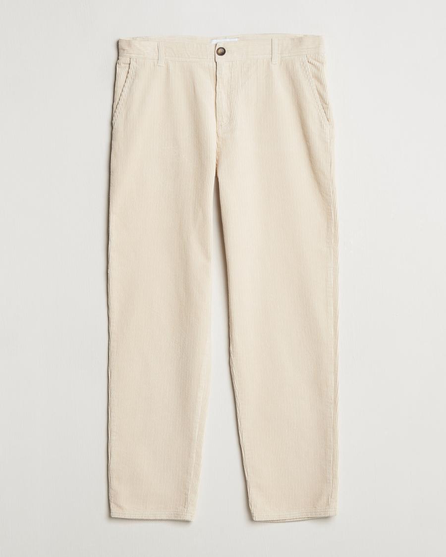 Herr | Byxor | LES DEUX | Kody Heavy Corduroy Pants Ivory