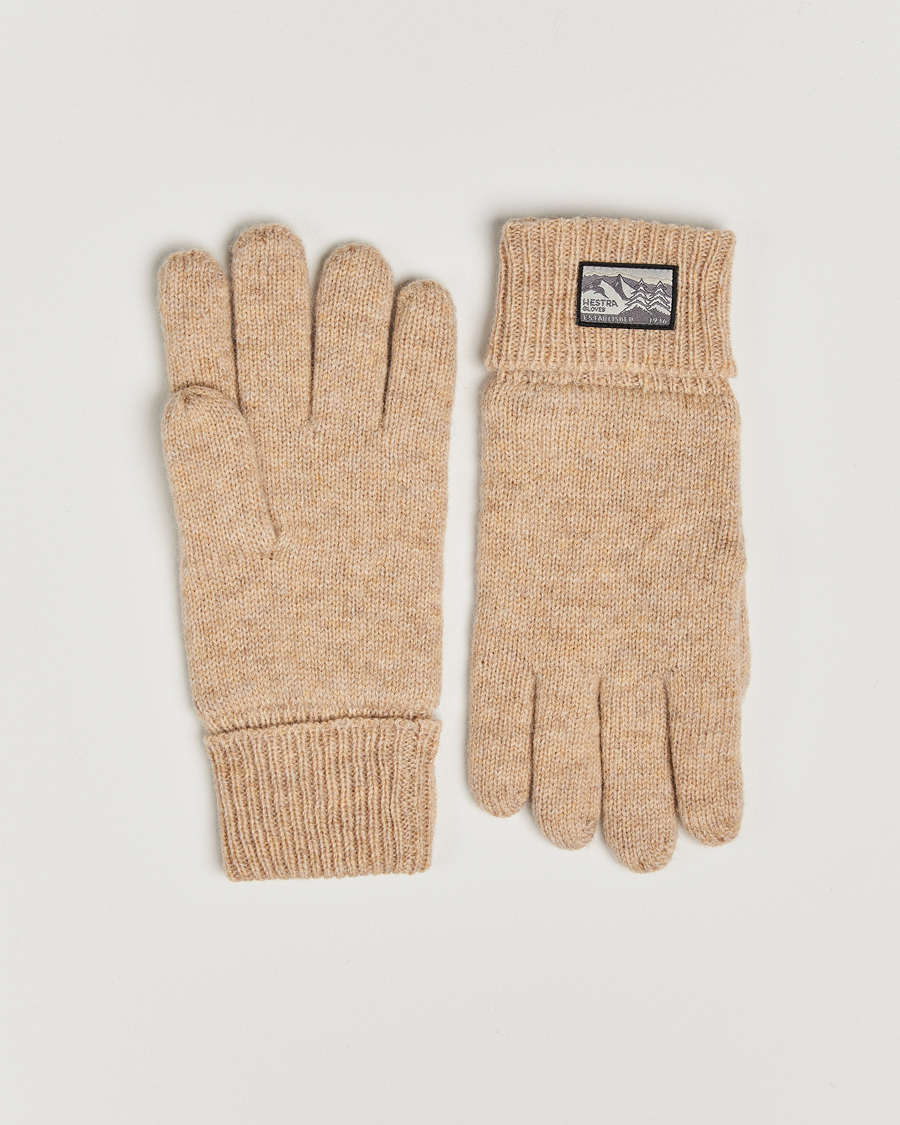 Herr | Handskar | Hestra | Raggwool Glove Beige