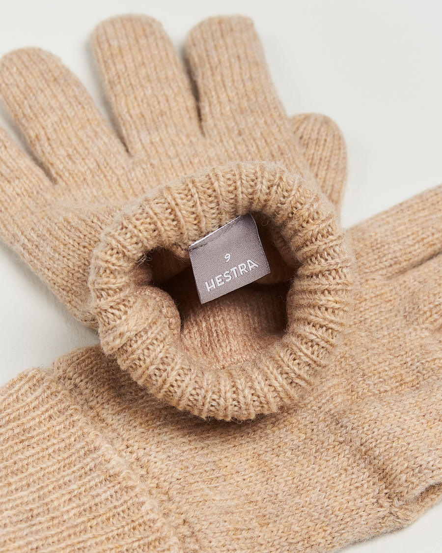 Herr | Handskar | Hestra | Raggwool Glove Beige