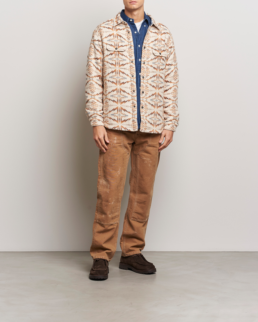 Herr | Jackor | Pendleton | Bay City Teddy Lined Shirt Jacket Trapper Peak