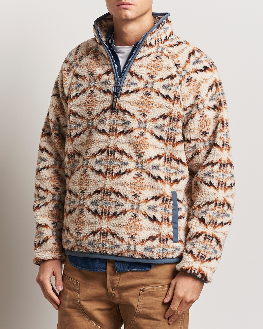 Herr | Tröjor | Pendleton | Pullover Half Zip Fleece Trapper Peak