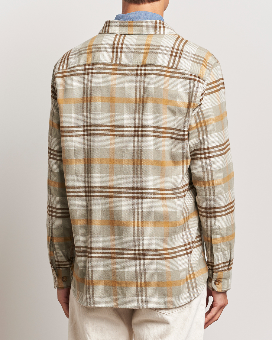 Herr | Skjortor | Pendleton | Burnside Flannel Shirt Tan Plaid