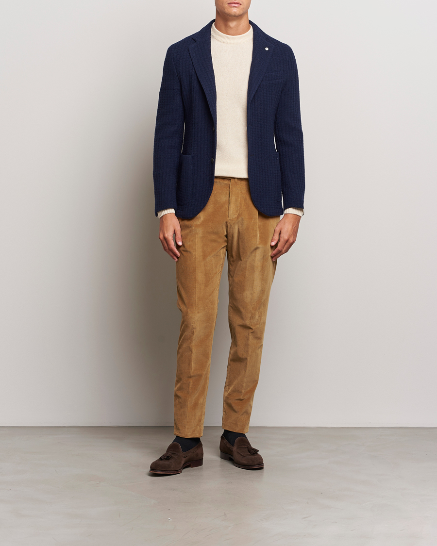 Herr | Byxor | PT01 | Slim Fit Corduroy Trousers Brown