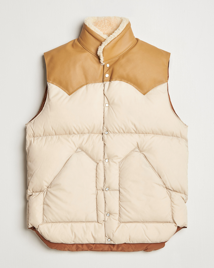 Herr | Jackor | Rocky Mountain Featherbed | Christy Vest Light Beige