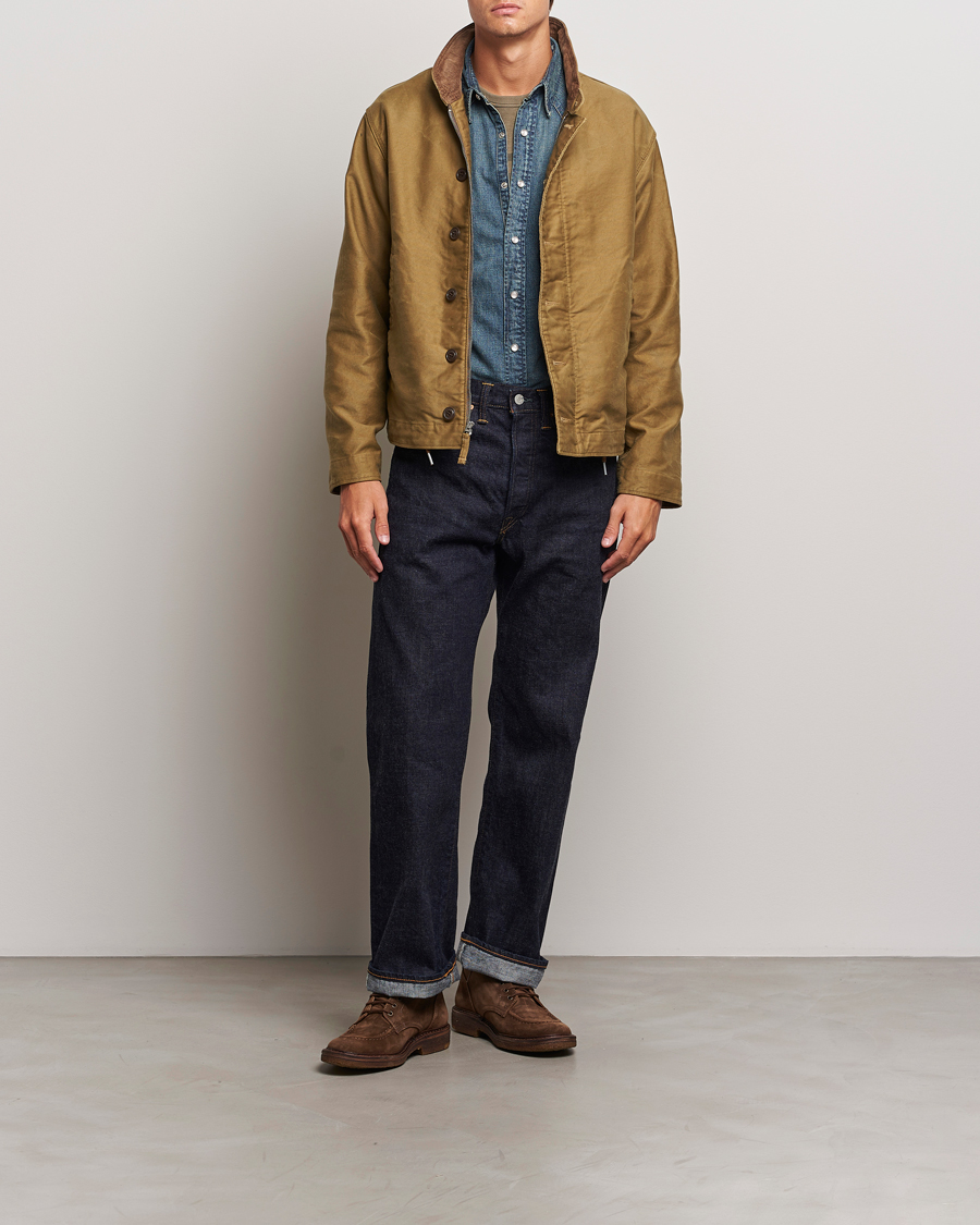 Herr | Jeans | RRL | Vintage Five 5-Pocket Denim East/West Rinse