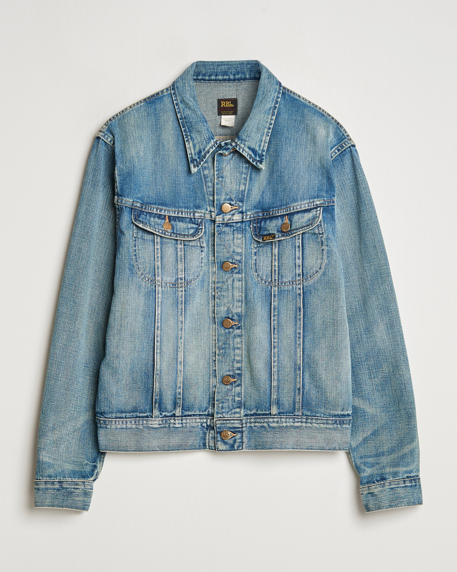 Herr | Jackor | RRL | Lot 271 Denim Jacket Leeland Wash