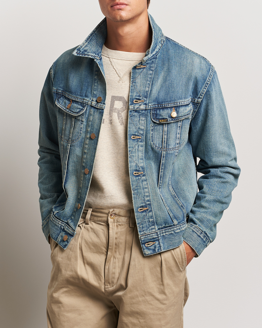 Herr | Jackor | RRL | Lot 271 Denim Jacket Leeland Wash