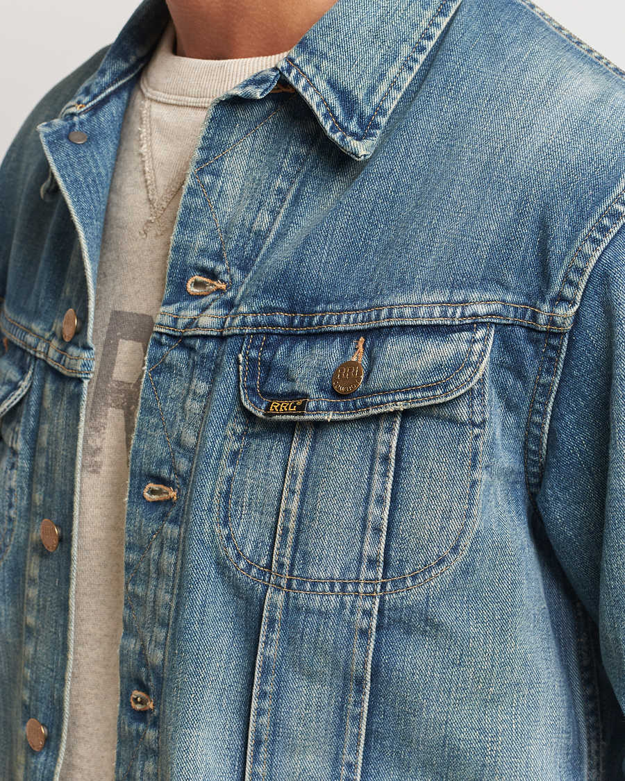 Herr | Jackor | RRL | Lot 271 Denim Jacket Leeland Wash