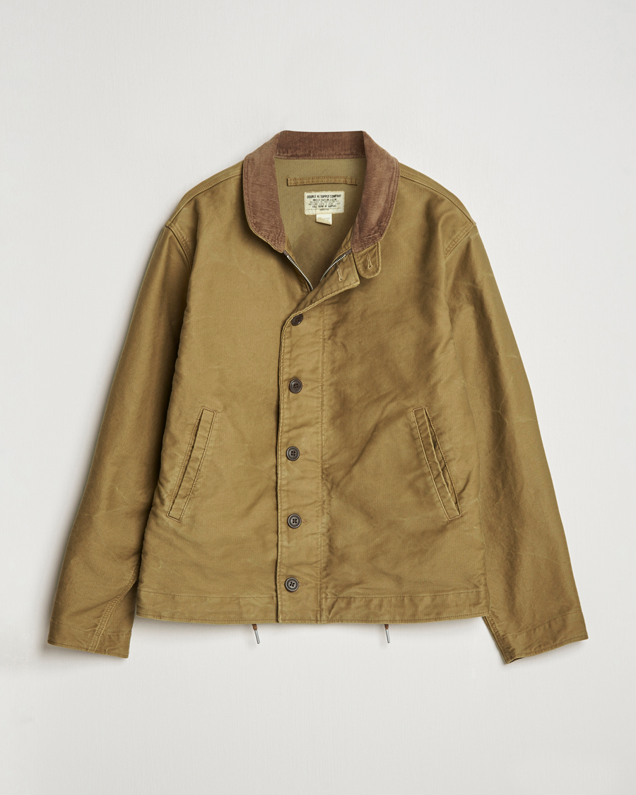 Herr | Jackor | RRL | Bower Deck Jacket Khaki