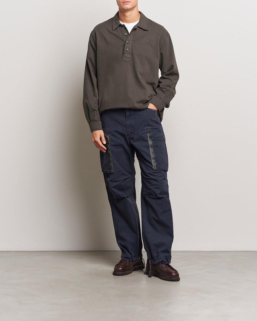 Herr | Byxor | RRL | Ranger Cargo Pants Navy