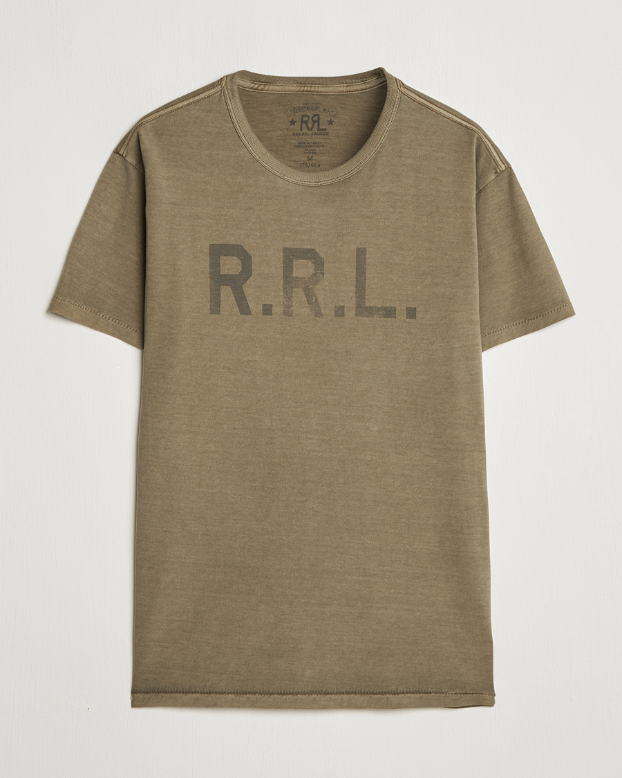 Herr | T-Shirts | RRL | Graphic Short Sleeve T-Shirt Olive