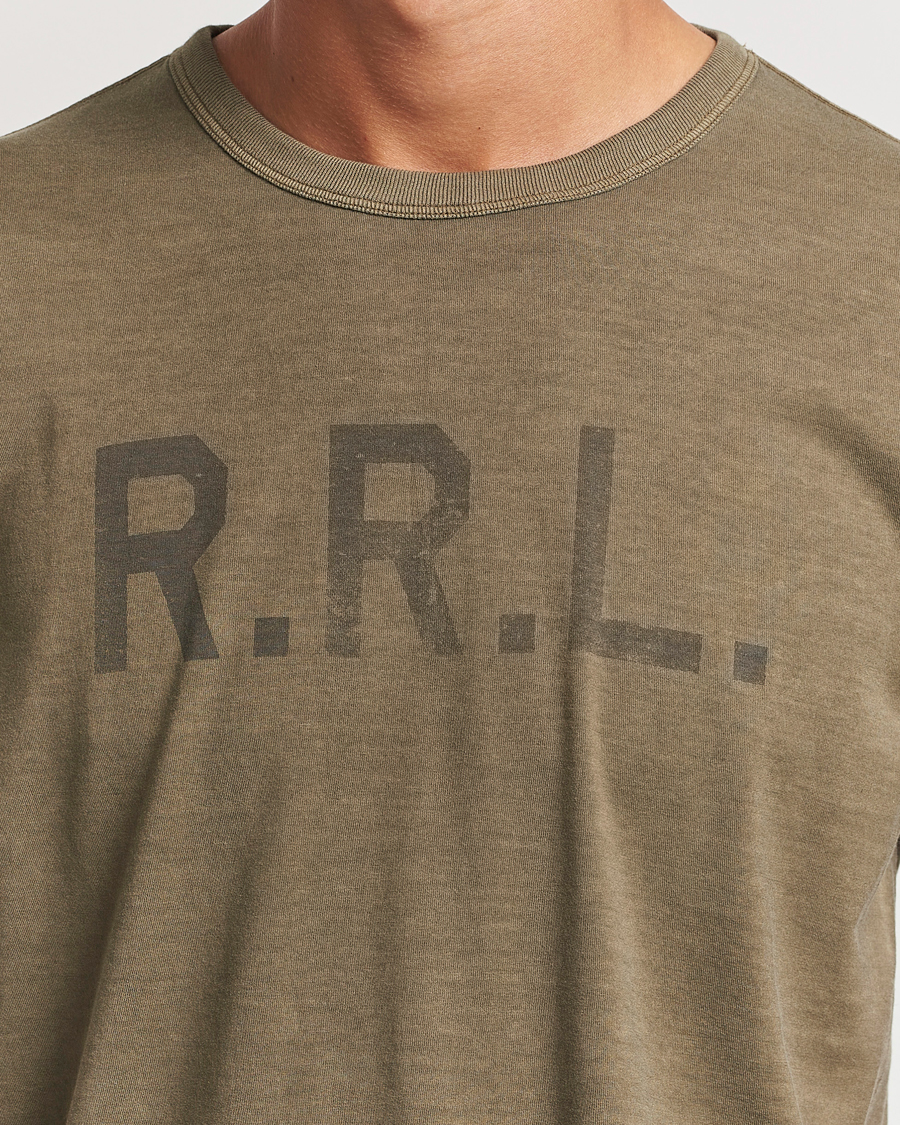 Herr | T-Shirts | RRL | Graphic Short Sleeve T-Shirt Olive