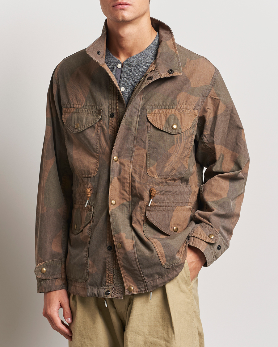 Herr | Jackor | RRL | Riley Unlined Field Jacket Brush Stroke Camo
