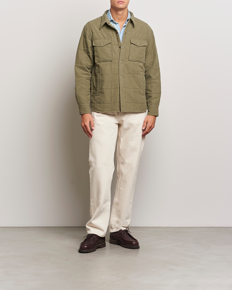 Herr | Jackor | RRL | Mountain Shirt Jacket Olive Drab