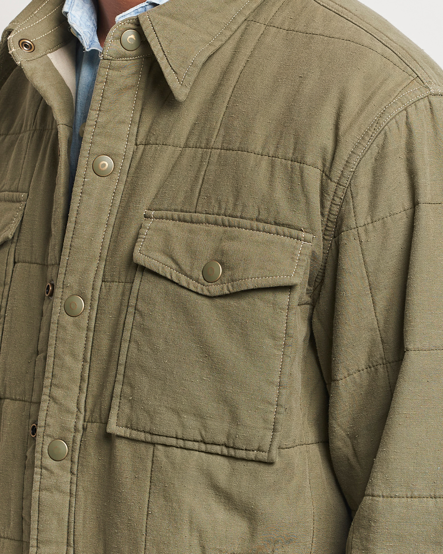 Herr | Jackor | RRL | Mountain Shirt Jacket Olive Drab