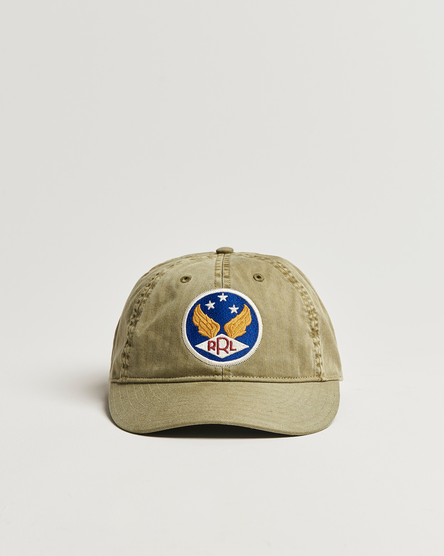 Herr | RRL Ball Cap Brewster Green | RRL | Ball Cap Brewster Green