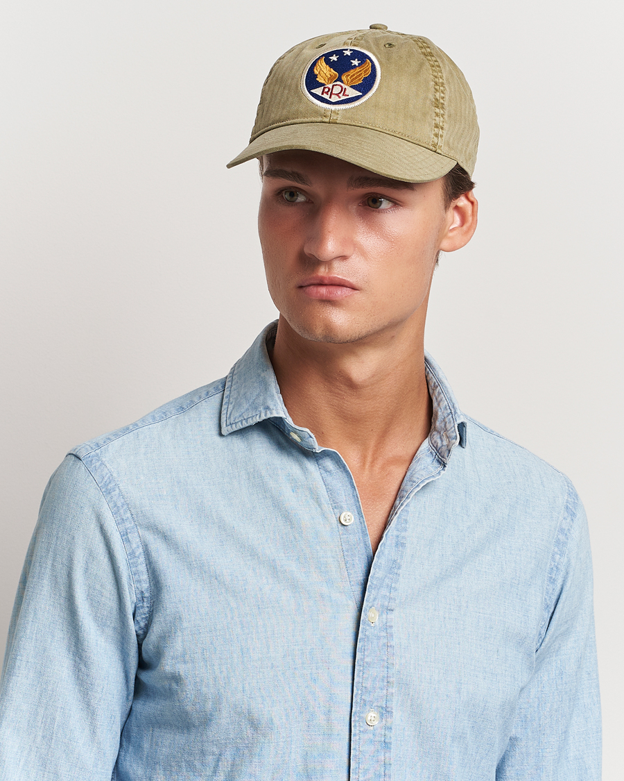Herr | RRL Ball Cap Brewster Green | RRL | Ball Cap Brewster Green