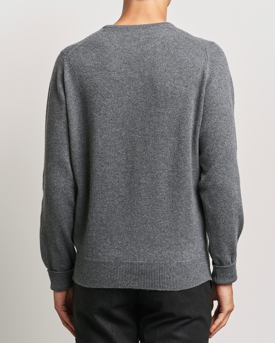 Herr | Tröjor | William Lockie | Rob Lambswool Crewneck Cliff