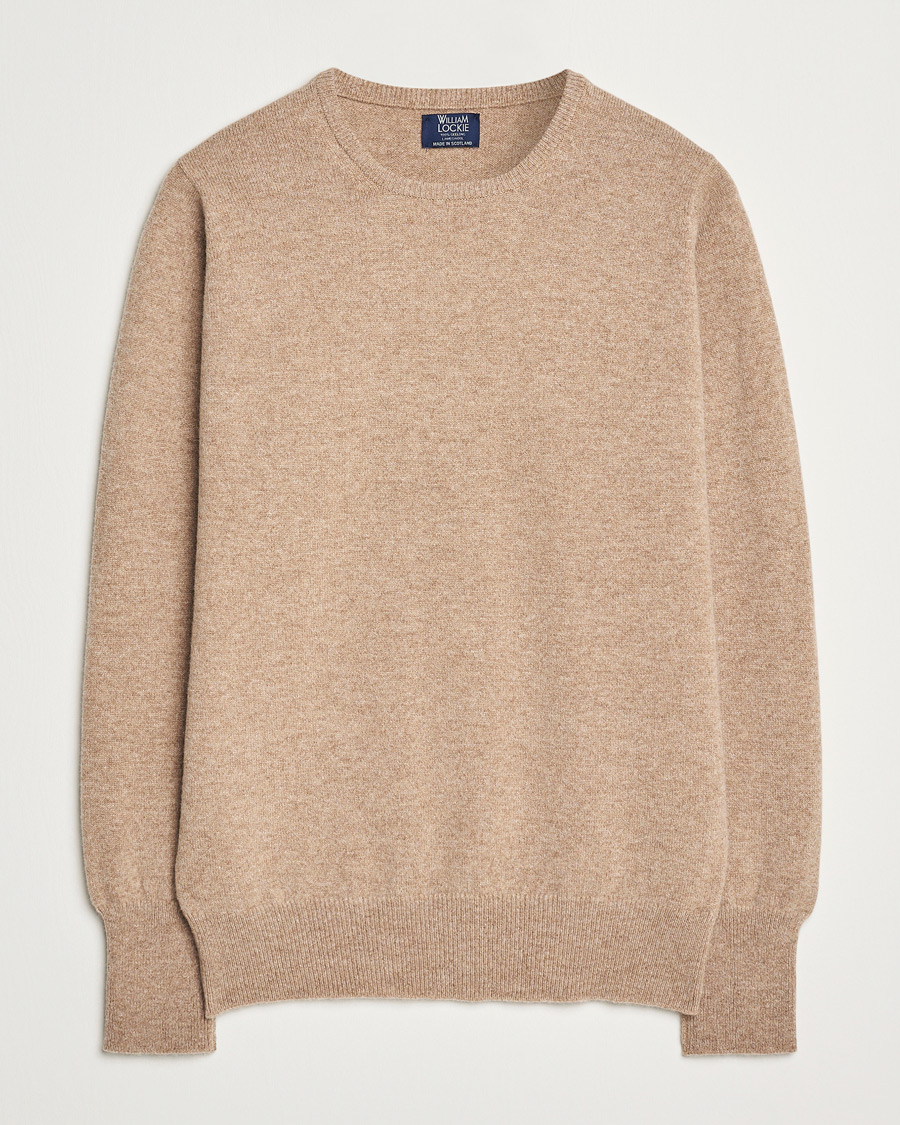 Herr | Tröjor | William Lockie | Rob Lambswool Crewneck Colt