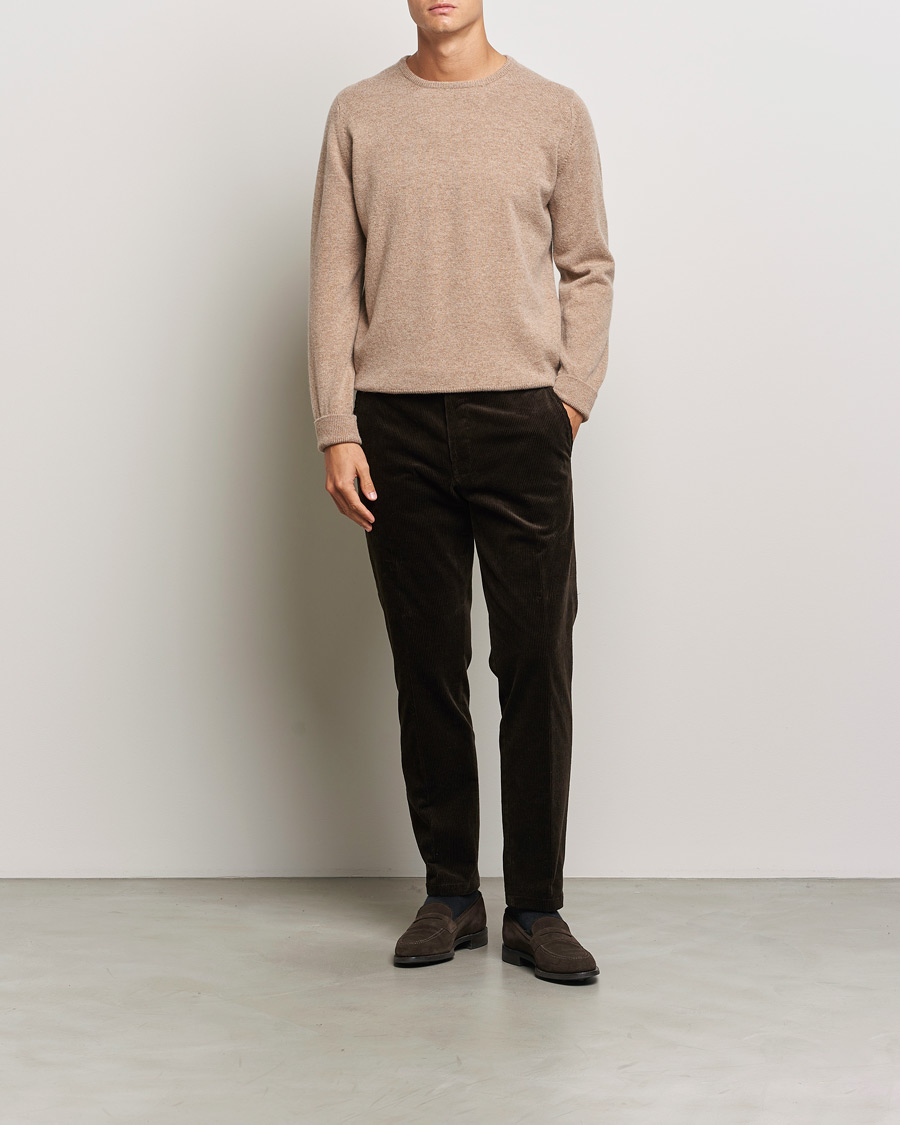 Herr | Tröjor | William Lockie | Rob Lambswool Crewneck Colt
