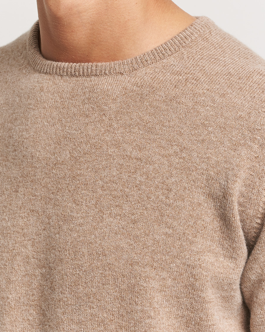 Herr | Tröjor | William Lockie | Rob Lambswool Crewneck Colt