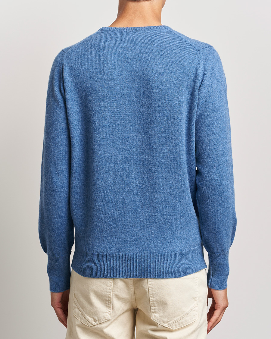 Herr | Tröjor | William Lockie | Rob Lambswool Crewneck Jeans