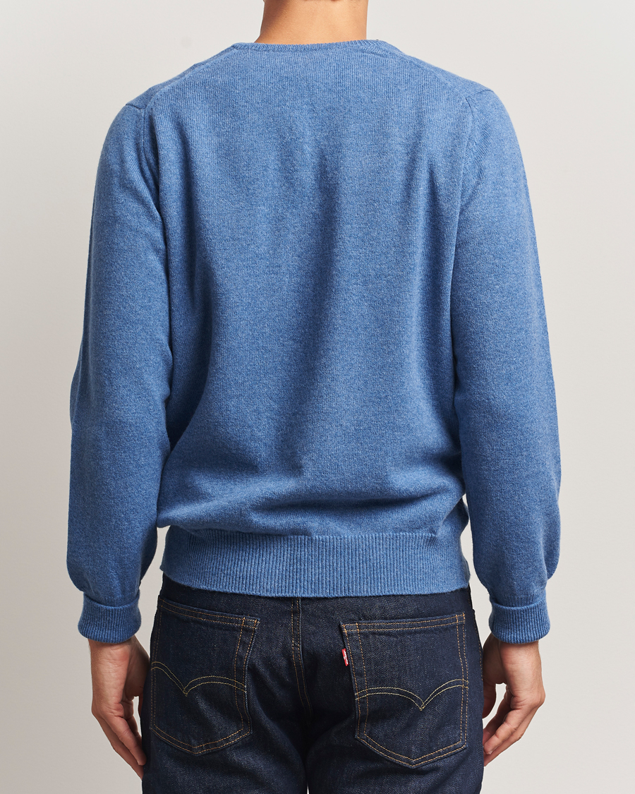 Herr | Tröjor | William Lockie | Rob Lambswool V-Neck Clyde
