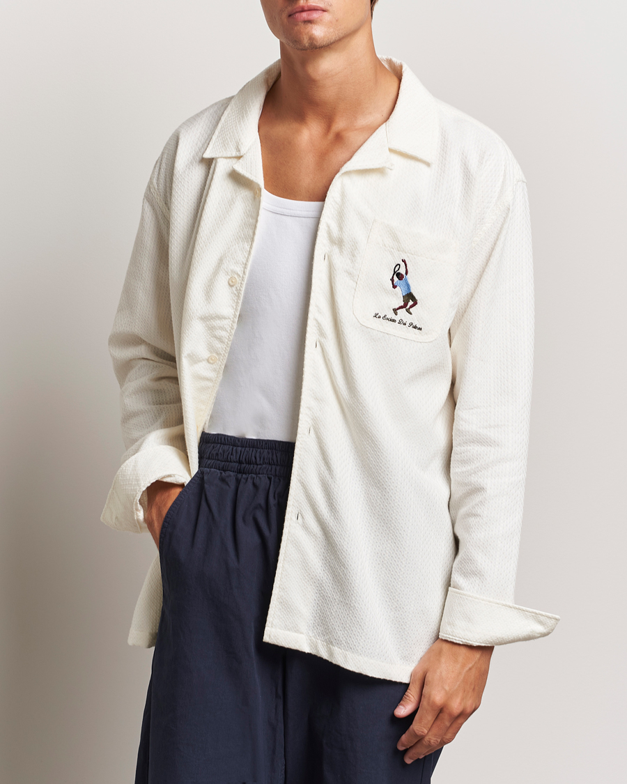 Herr | Skjortor | Palmes | Societa Structured Shirt Off White