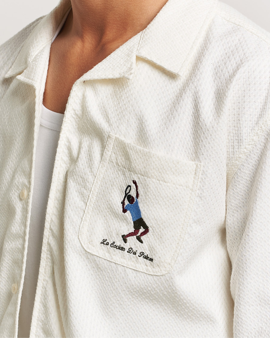 Herr | Skjortor | Palmes | Societa Structured Shirt Off White