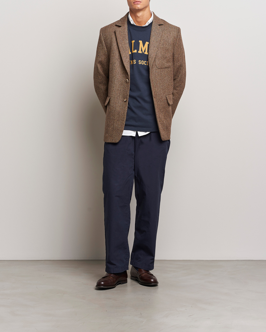 Herr | Kavajer | Palmes | Blaze Herringbone Wool Sport Coat Brown