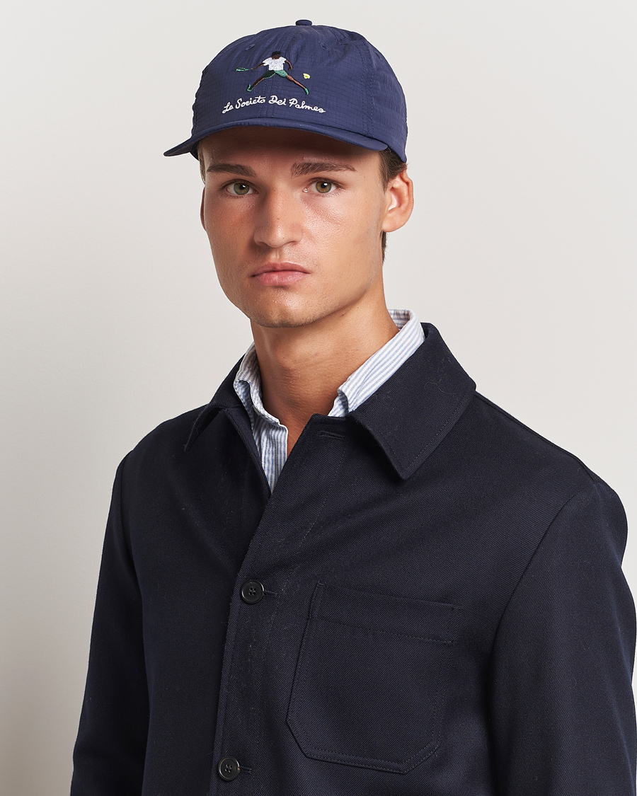 Herr | Palmes Societa Performance Cap Navy | Palmes | Societa Performance Cap Navy
