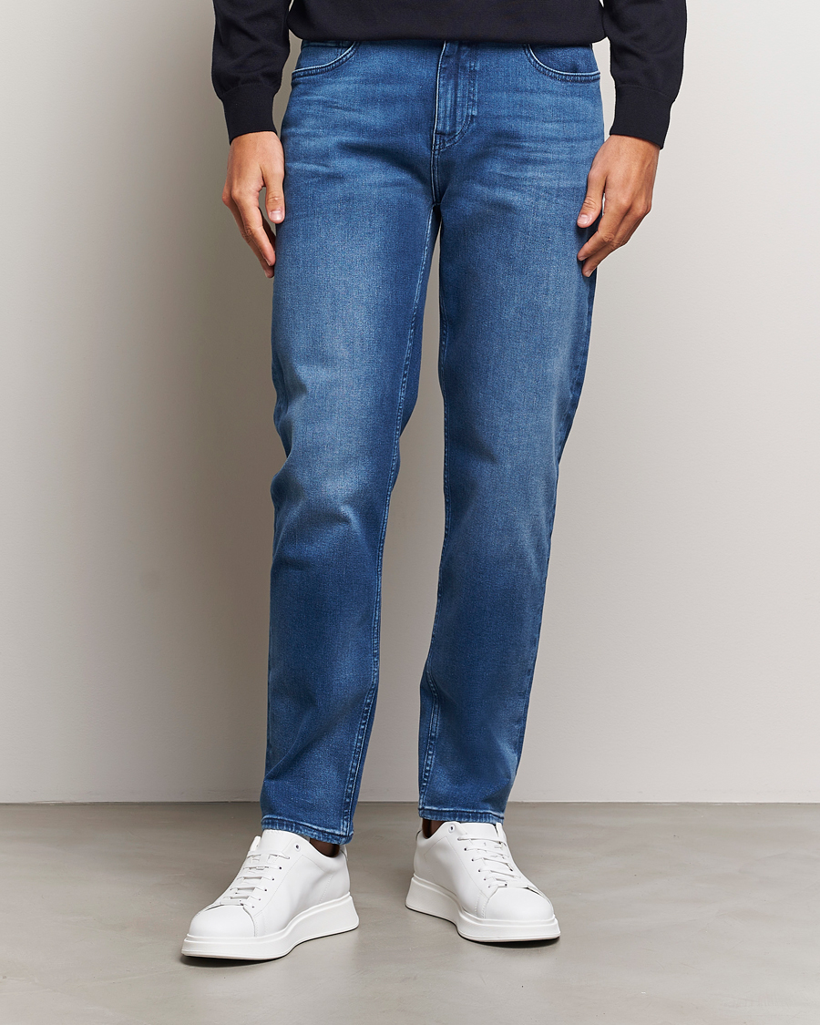 Herr | Byxor | BOSS BLACK | Re.Maine Jeans Light Blue