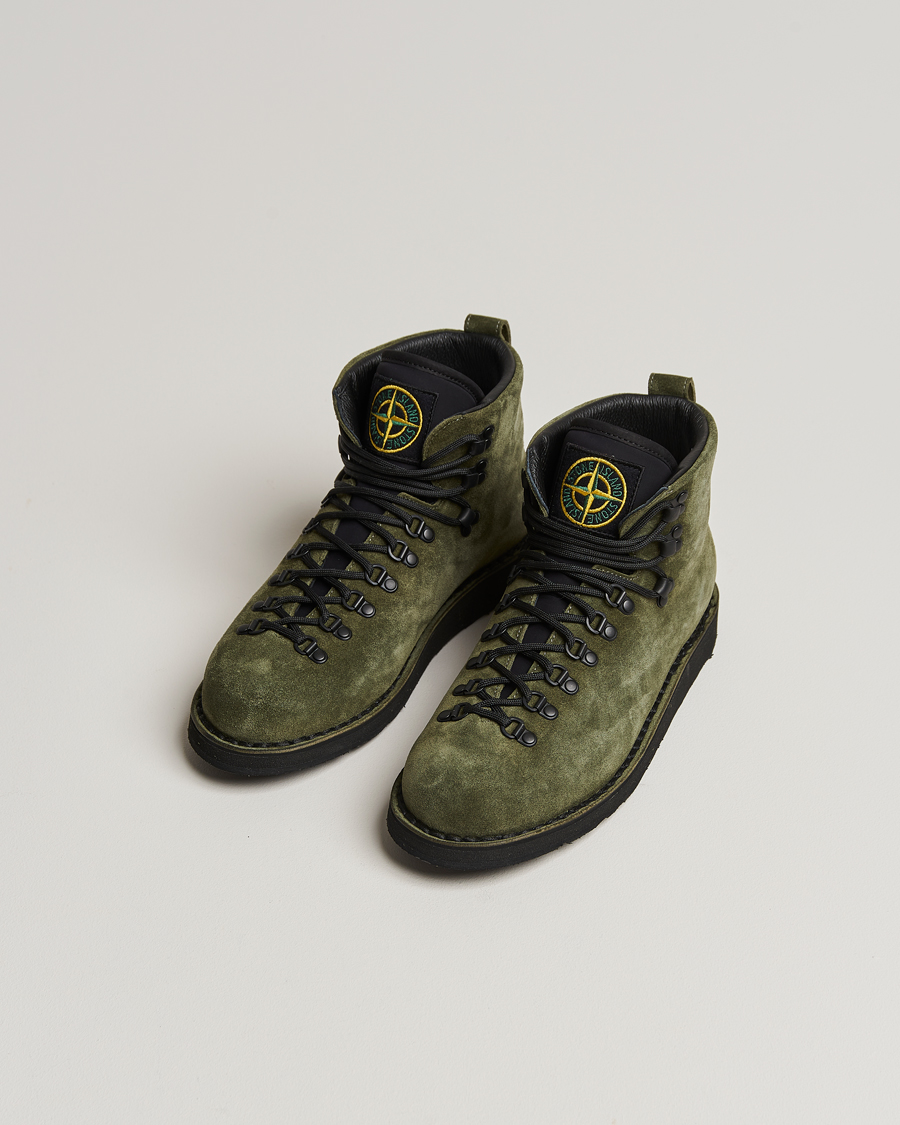 Herr | Stone Island Suede Boot Sage | Stone Island | Suede Boot Sage