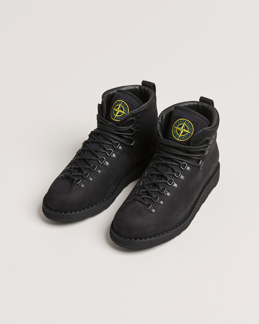 Herr | Stone Island Nubuck Boot Black | Stone Island | Nubuck Boot Black